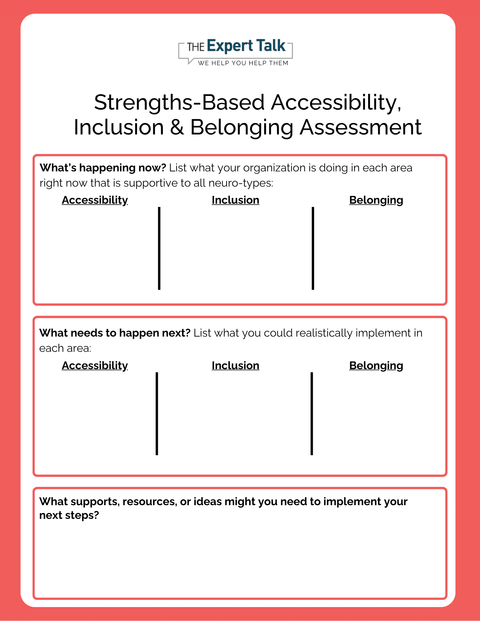 ND - Strengths-Based Assessment